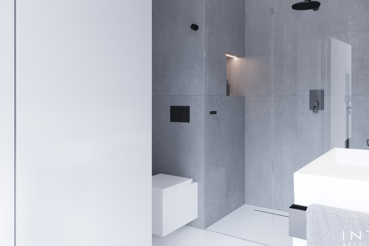 Minimalistyczne mieszkanie 55 m² Warszawa